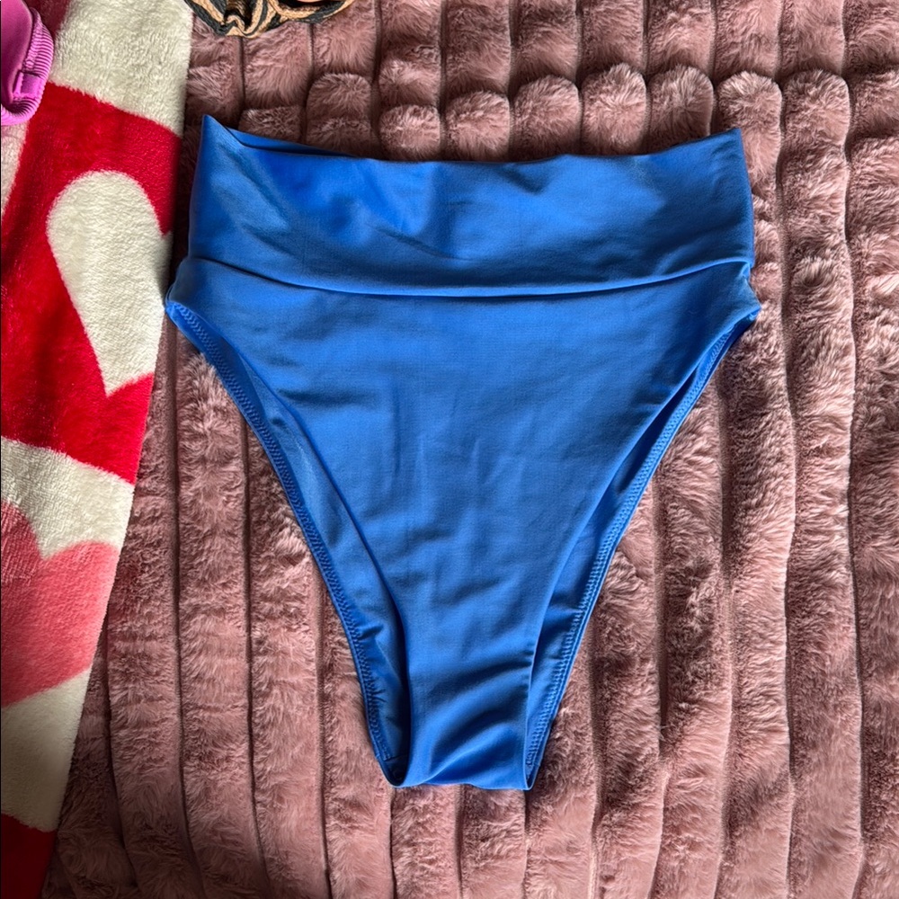 Aerie Blue High-Waisted Bikini